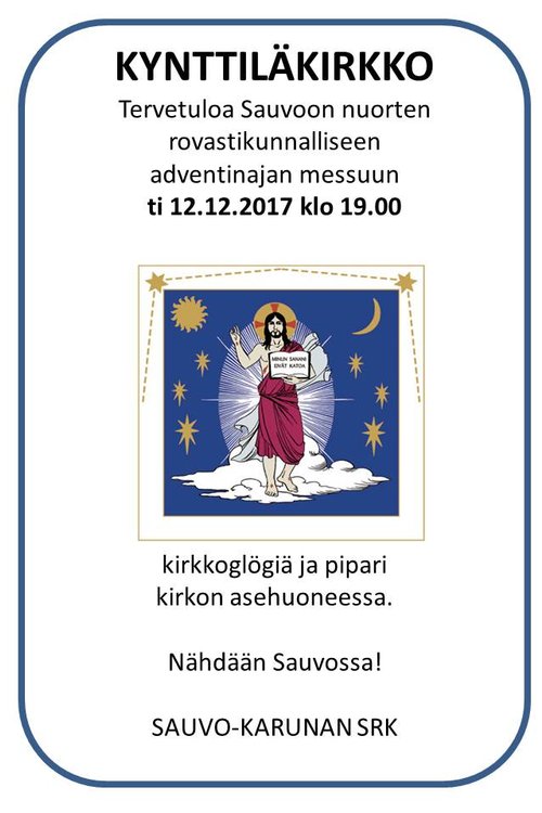 Kynttiläkirkko Sauvossa Kynttiläkirkko Sauvossa