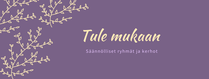 Tule mukaan teksti