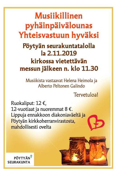 Pyhäinpäivälounas Pyhäinpäivälounas