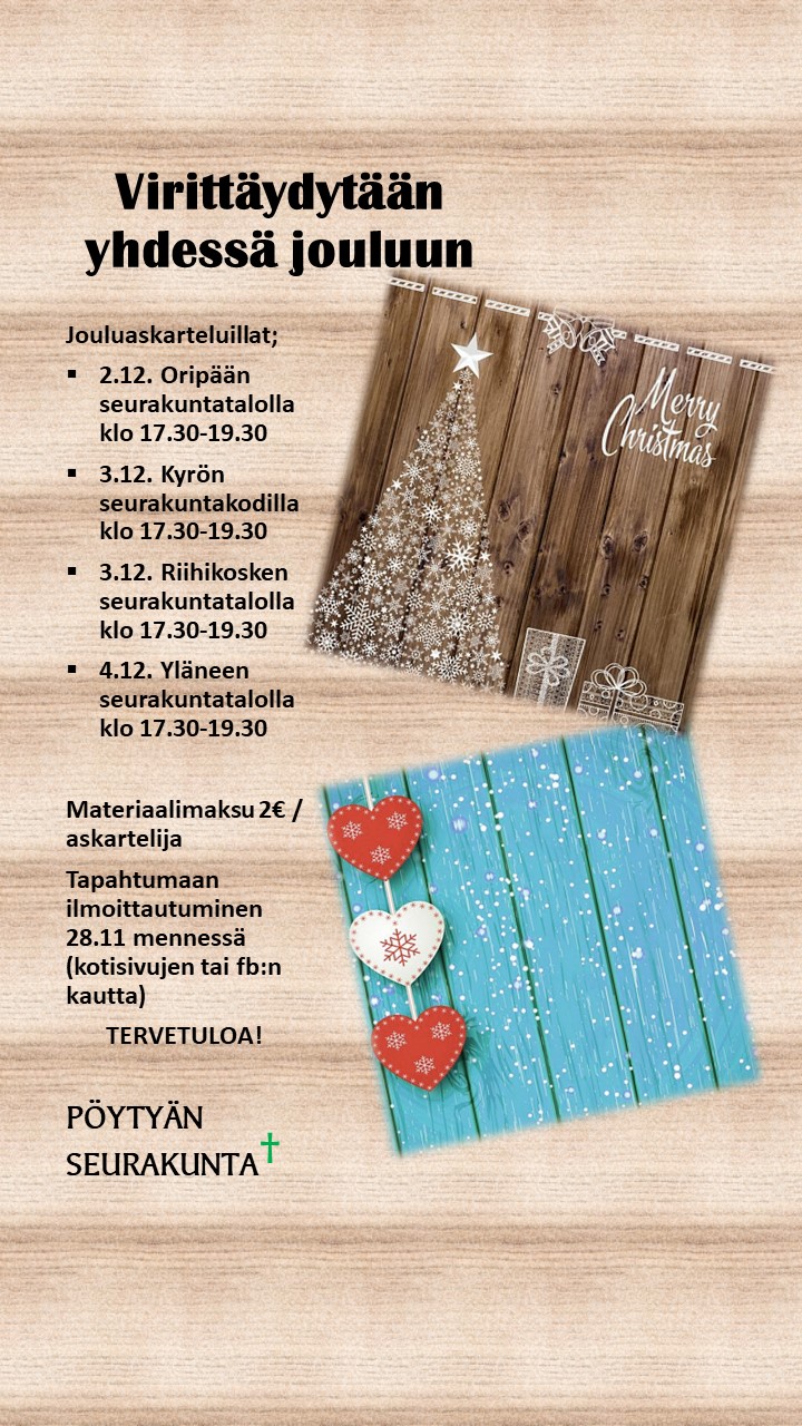 Jouluaskarteluilta