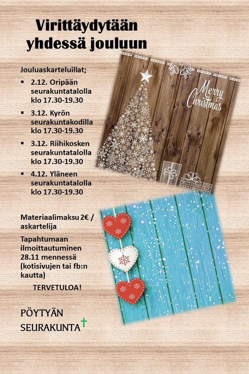 Jouluaskarteluilta Jouluaskarteluilta