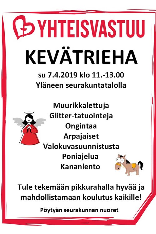 Yhteisvastuu Kevätrieha Yhteisvastuu Kevätrieha